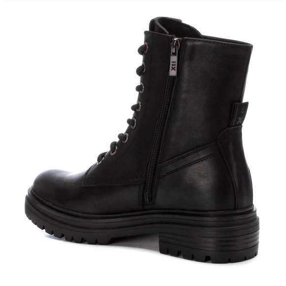 NEW XTI women's combat booties in black - Picture 4 of 5